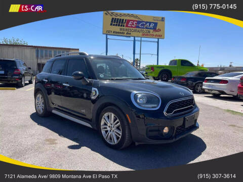 2019 MINI Countryman Plug-in Hybrid for sale at Escar Auto - 9809 Montana Ave Lot in El Paso TX