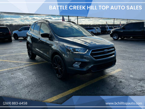 2019 Ford Escape for sale at Battle Creek Hill Top Auto Sales in Battle Creek MI