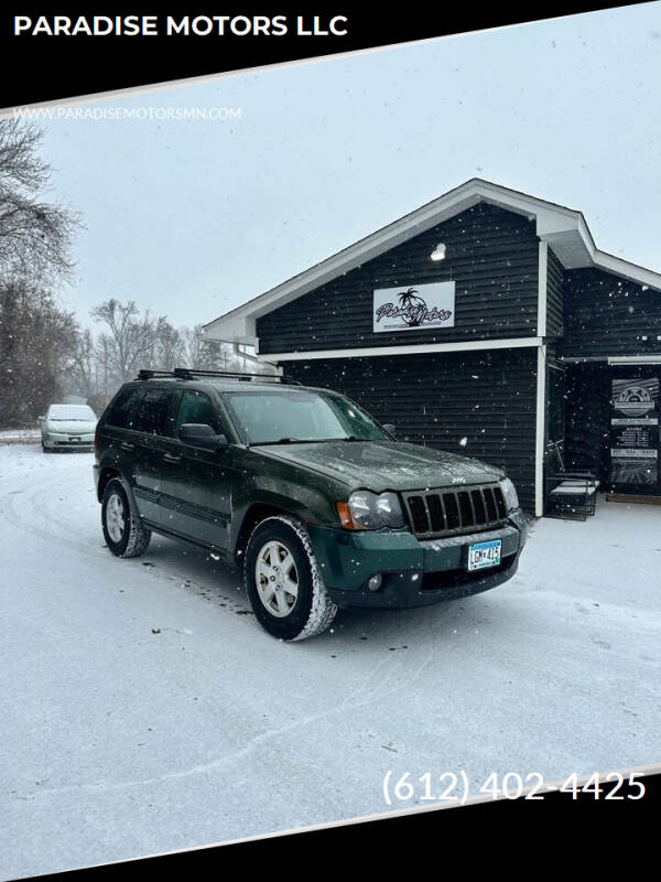 2008 Jeep Grand Cherokee for sale at PARADISE MOTORS LLC in Cambridge MN