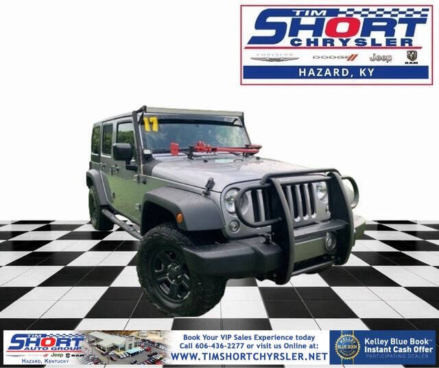 2017 Jeep Wrangler Unlimited for sale at Tim Short CDJR Hazard in Hazard, KY