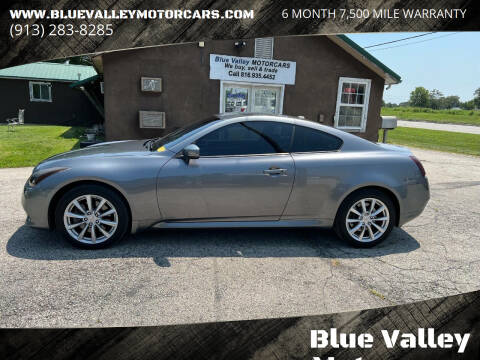 2013 Infiniti G37 Coupe for sale at Blue Valley Motorcars in Stilwell KS