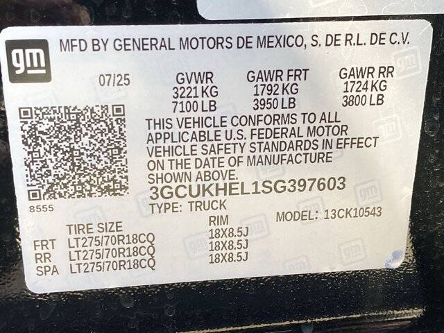 2025 Chevrolet Silverado 1500 ZR2