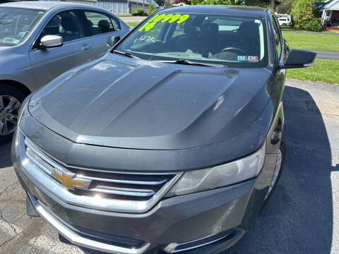 2014 Chevrolet Impala for sale at Bill Cooks Auto in Elmira NY