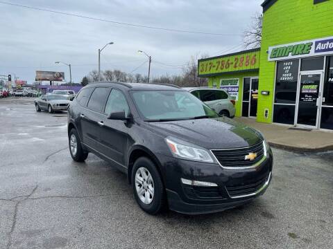 2017 Chevrolet Traverse for sale at Empire Auto Group in Indianapolis IN