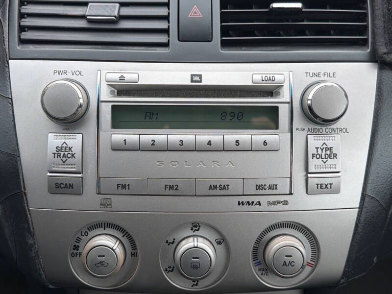 2008 Toyota Camry Solara Sport V6