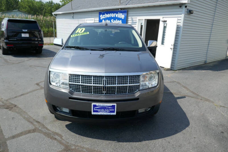 2010 Lincoln MKX for sale at SCHERERVILLE AUTO SALES in Schererville IN