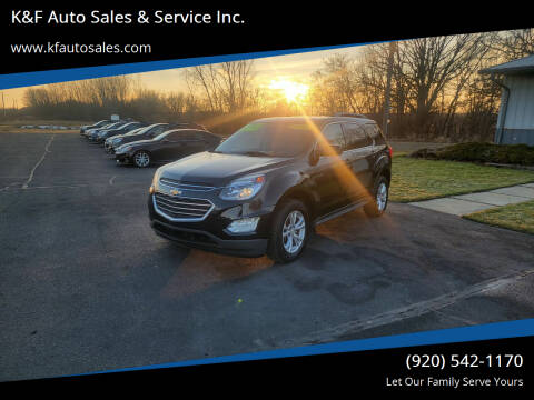 2016 Chevrolet Equinox for sale at K&F Auto Sales & Service Inc. in Fort Atkinson WI