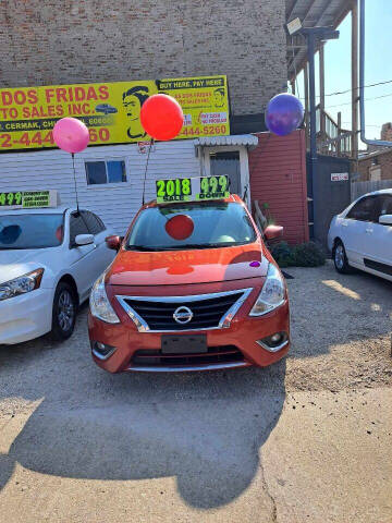 2018 Nissan Versa for sale at LAS DOS FRIDAS AUTO SALES INC in Chicago IL