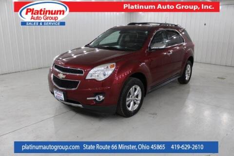 2012 Chevrolet Equinox for sale at Platinum Auto Group Inc. in Minster OH