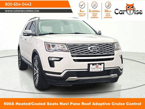 2019 Ford Explorer Platinum