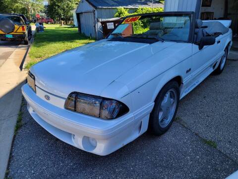 1989 Ford Mustang for sale at AMAZING AUTO SALES in Hollandale WI