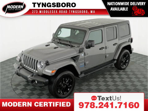 2021 Jeep Wrangler Unlimited for sale at Modern Auto Sales in Tyngsboro MA