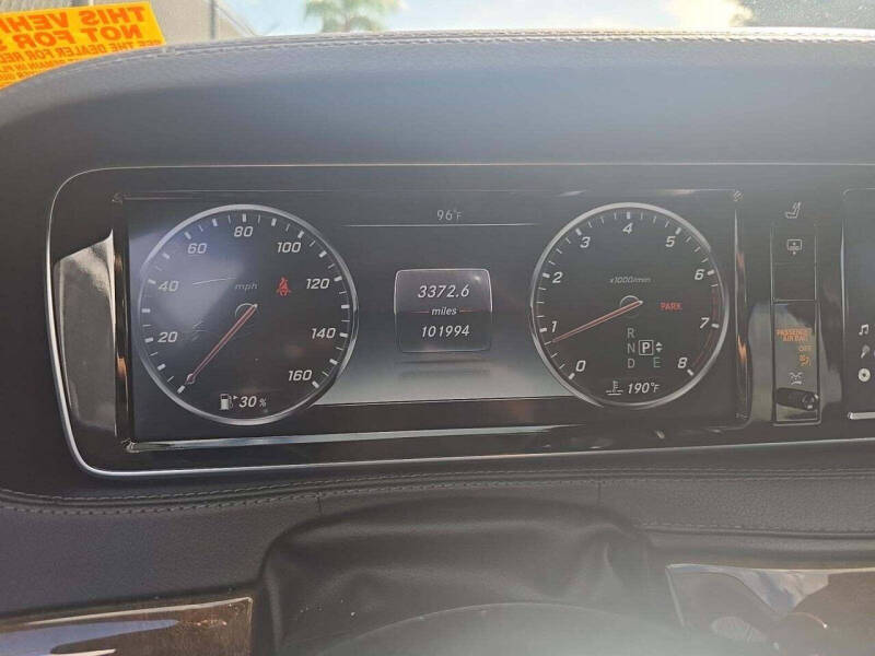 2015 Mercedes-Benz S-Class S 550 4MATIC