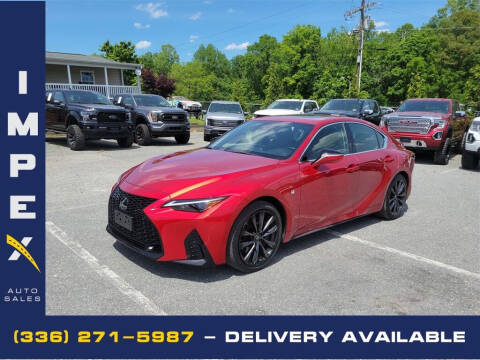 2021 Lexus IS 350 for sale at Impex Auto Sales in Greensboro NC