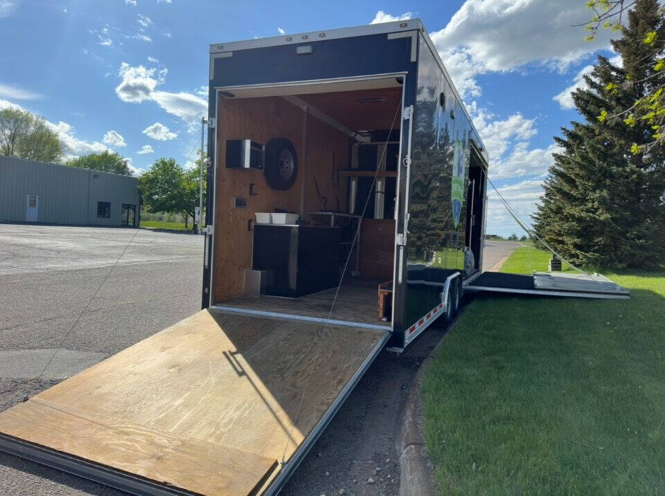 2017 ATC Golf 8.5x28 aluminum trailer for sale at Sales Ramp LLC in Elk River, MN