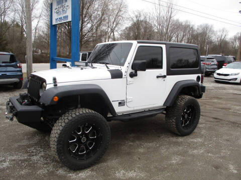 2018 Jeep Wrangler JK for sale at PENDLETON PIKE AUTO SALES in Ingalls IN