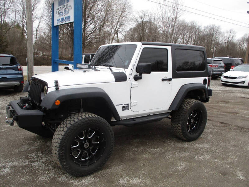 2018 Jeep Wrangler JK for sale at PENDLETON PIKE AUTO SALES in Ingalls IN