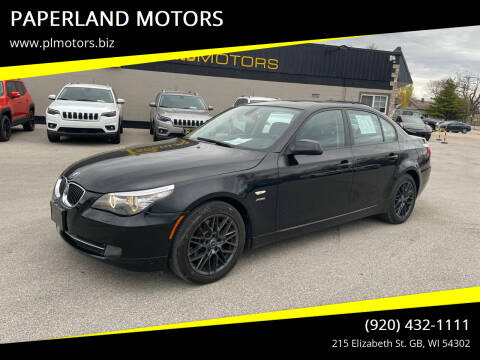 2010 BMW 5 Series for sale at PAPERLAND MOTORS in Green Bay WI