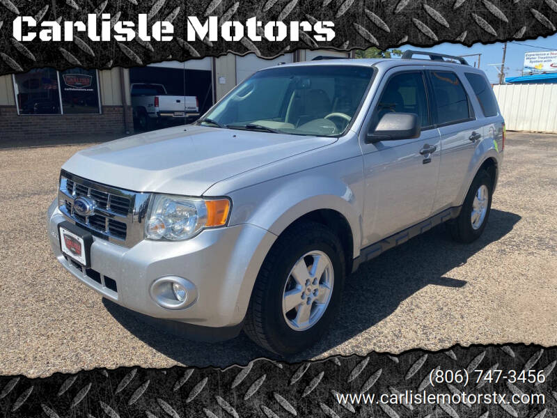 2012 Ford Escape for sale at Carlisle Motors in Lubbock TX