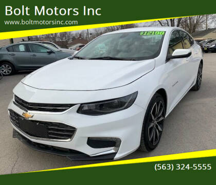 2017 Chevrolet Malibu for sale at Bolt Motors Inc in Davenport IA