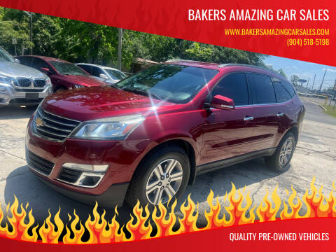 2016 Chevrolet Traverse for sale at Bakers Amazing Car Sales in Jacksonville FL