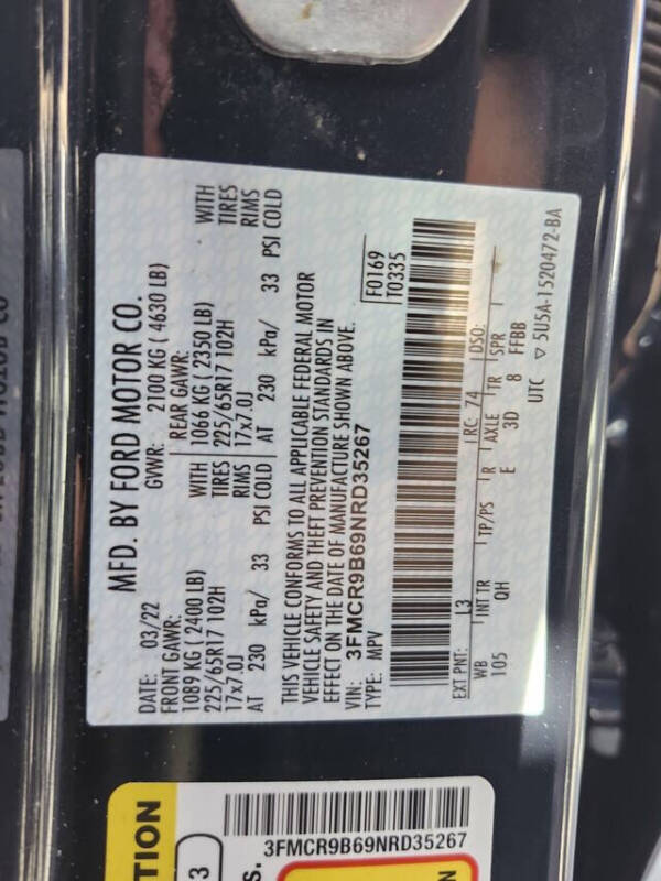 2022 Ford Bronco Sport Big Bend