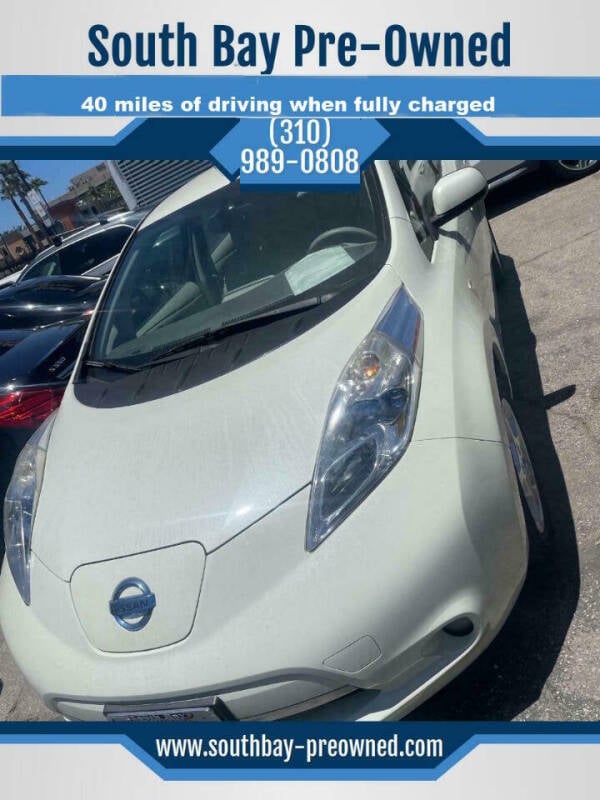 Used 2012 Nissan LEAF SV with VIN JN1AZ0CP5CT019104 for sale in Los Angeles, CA