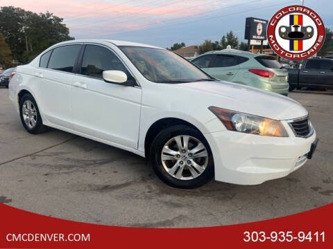 2010 Honda Accord for sale at Colorado Motorcars in Denver CO