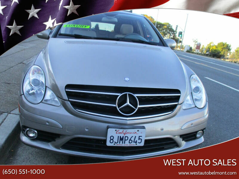 2009 Mercedes-Benz R-Class for sale at West Auto Sales in Belmont CA