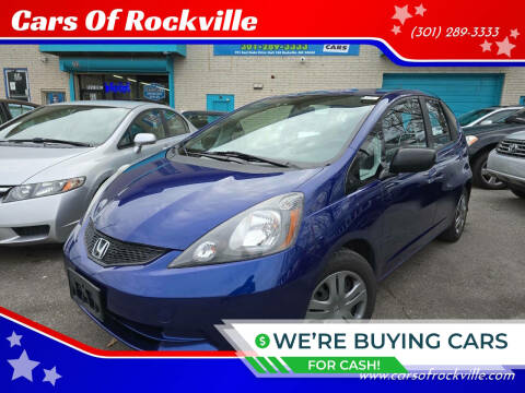 2009 Honda Fit for sale at Cars Of Rockville in Rockville MD