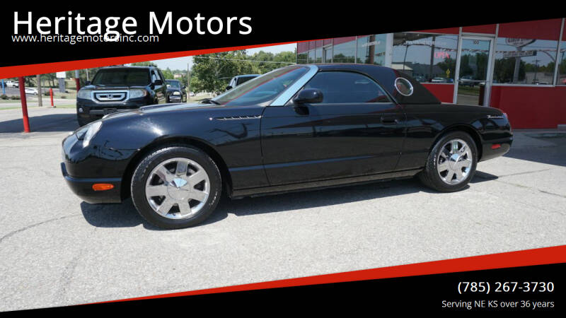 2002 Ford Thunderbird for sale at Heritage Motors in Topeka KS