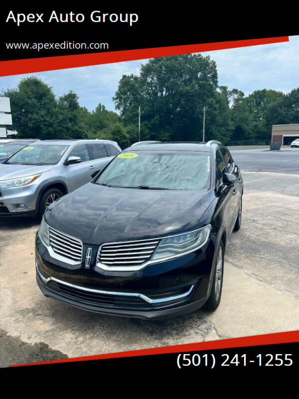 2016 Lincoln MKX for sale at Apex Auto Group in Cabot AR