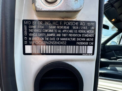 1992 Porsche 968
