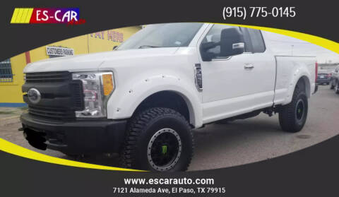 2017 Ford F-250 Super Duty for sale at Escar Auto in El Paso TX