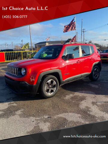 2016 Jeep Renegade for sale at 1st Choice Auto L.L.C in Moore OK
