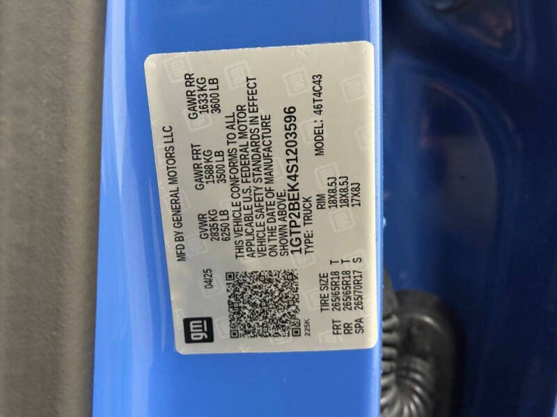 2025 GMC Canyon Elevation