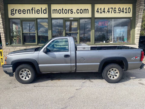 2006 Chevrolet Silverado 1500 for sale at GREENFIELD MOTORS in Milwaukee WI