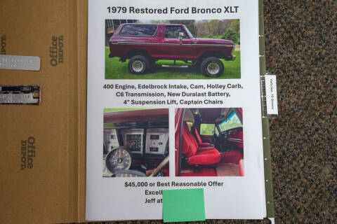 1979 Ford Bronco