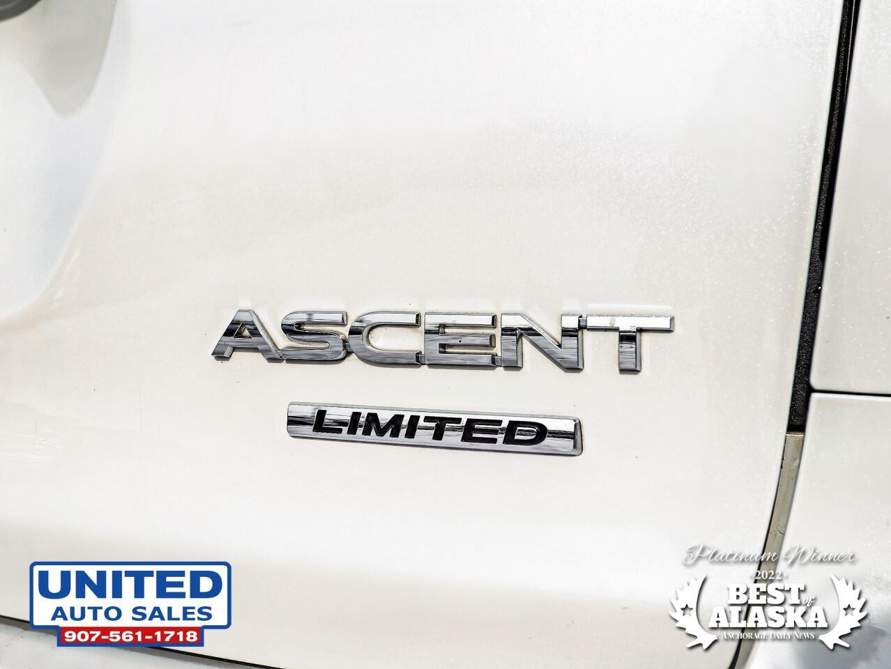 2020 Subaru Ascent Limited 7 Passenger AWD 4dr SUV 24