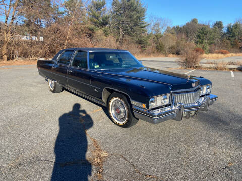 1973 Cadillac Fleetwood Brougham for sale at Clair Classics in Westford MA