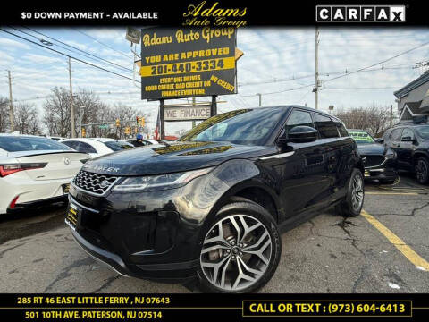 2020 Land Rover Range Rover Evoque for sale at Adams Auto Group in Little Ferry NJ