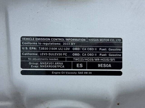 2022 Nissan Kicks SV