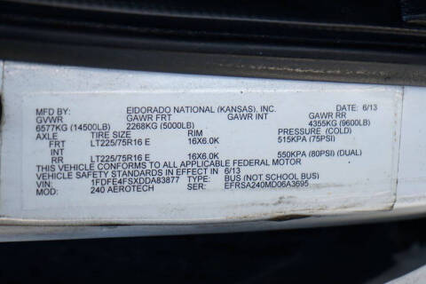 2013 Ford E-Series E-450 SD