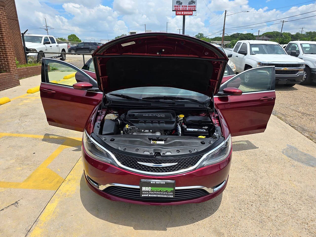 2016 Chrysler 200 for sale at Mac Motors in Arlington, TX