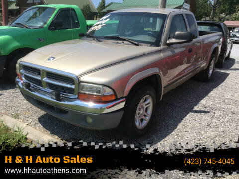 2004 Dodge Dakota for sale at H & H Auto Sales in Athens TN