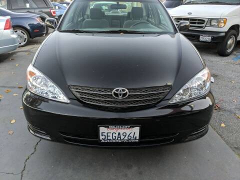 2003 Toyota Camry for sale at Auto City in Redwood City CA