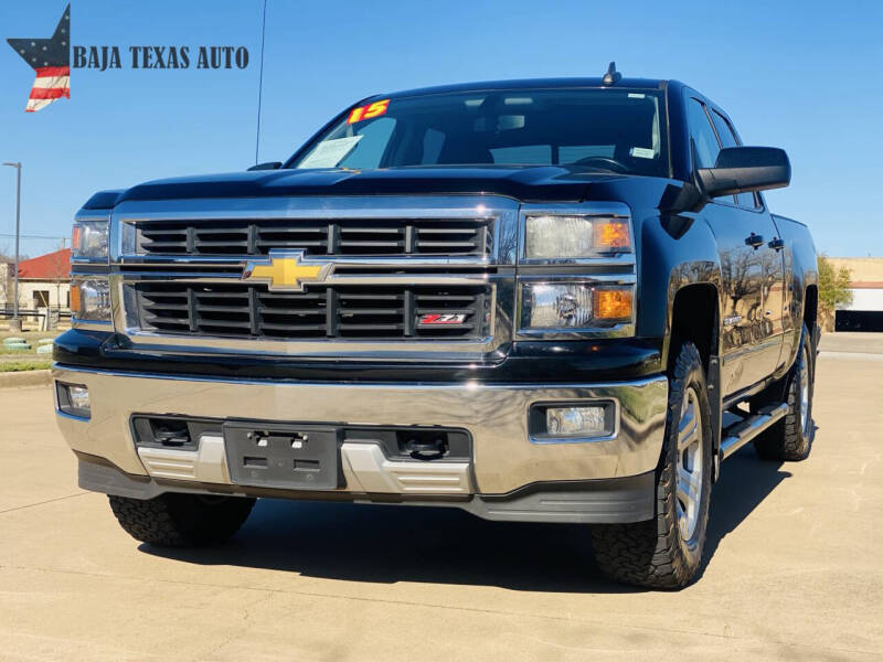 2015 Chevrolet Silverado 1500 for sale at Baja Texas Auto in Mansfield TX