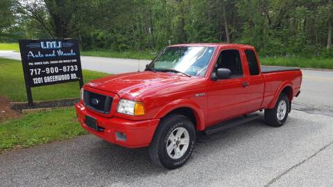 2005 Ford Ranger for sale at LMJ AUTO AND MUSCLE in York PA