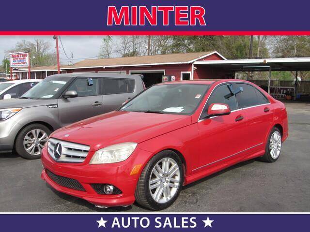 2009 Mercedes-Benz C-Class for sale at Minter Auto Sales in South Houston TX