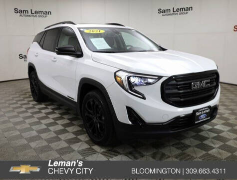 2021 GMC Terrain for sale at Leman's Chevy City in Bloomington IL